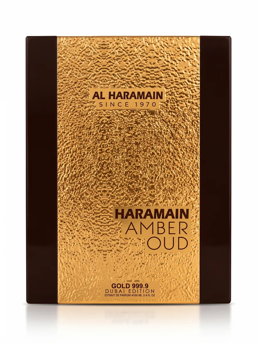 Decant de Al haramain amber Oud Gold 999.9 de Al Haramain — Perfume original en formato decant | Nadira Decants